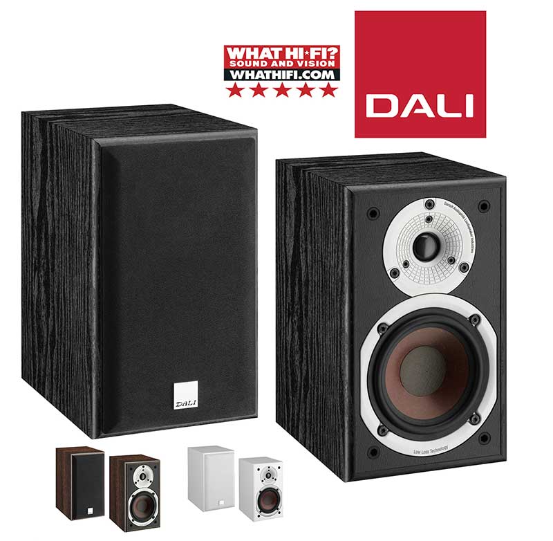 DALI SPEKTOR 1 Compact Speakers Pair Dark Walnut SPEKTOR 1 WLNT - Best Buy