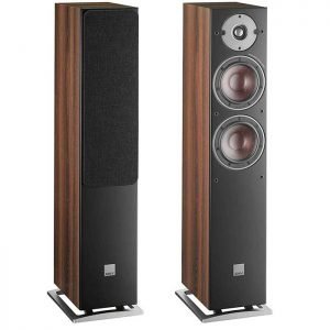 Dali Oberon 5 Floorstanding Speakers - Dark Walnut