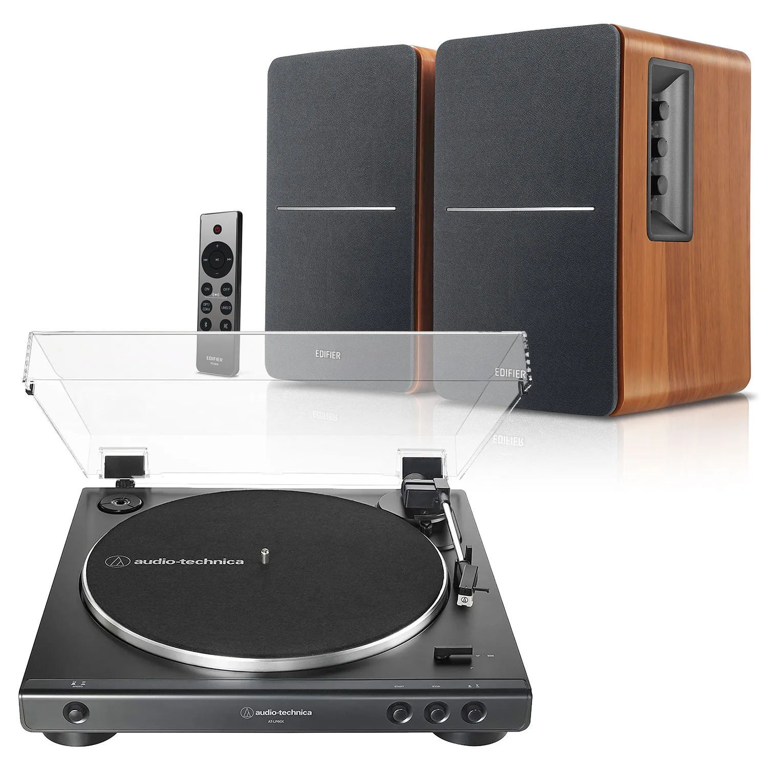 Audio-Technica AT-LP60X + R1280DBs