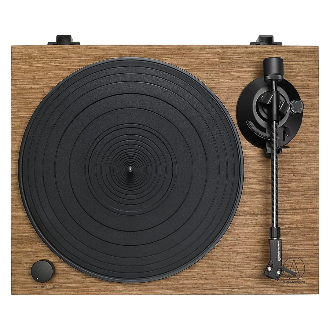 Audio-Technica AT-LPW40WN Fully Manual Belt-Drive Turntable - Walnut - Image 2