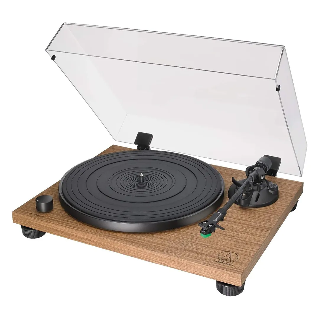 Audio-Technica AT-LPW40WN Fully Manual Belt-Drive Turntable - Walnut - Image 3