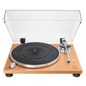 Audio-Technica AT-LPW30TK Manual Belt-Drive Turntable - Teak