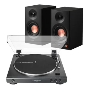 Audio-Technica AT-LP60X + Edifier MR3