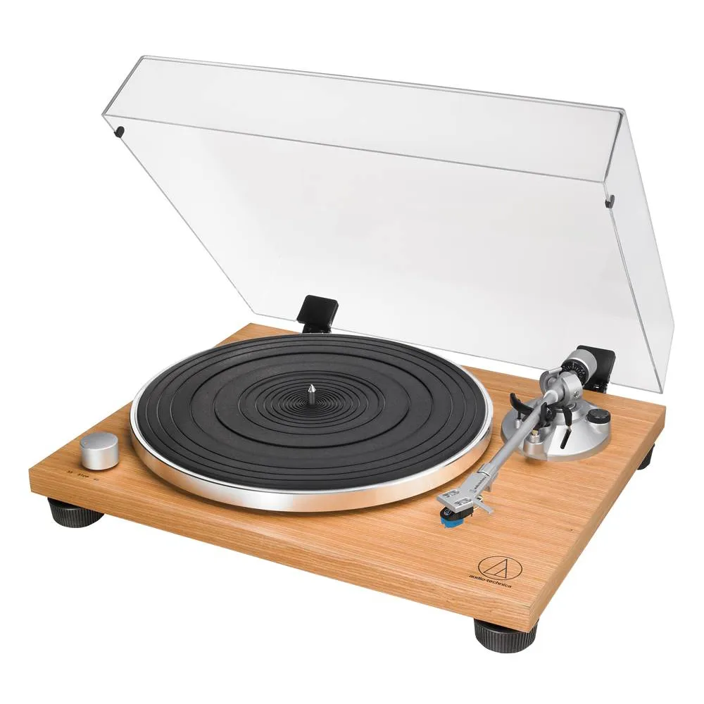 Audio-Technica AT-LPW30TK Manual Belt-Drive Turntable - Teak - Image 7