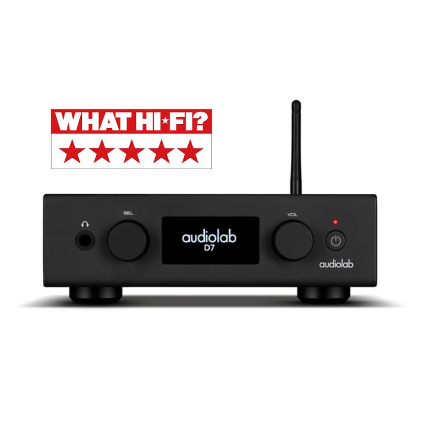 Audiolab D7 DAC & Headphone Amplifier - Black - Image 2