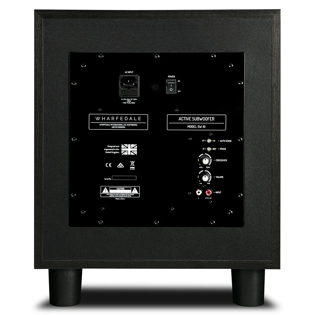 Wharfedale SW-10 Home Cinema Subwoofer - Black or White - Image 5