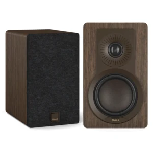 Dali Kupid Passive Bookshelf Speakers - Dark Walnut