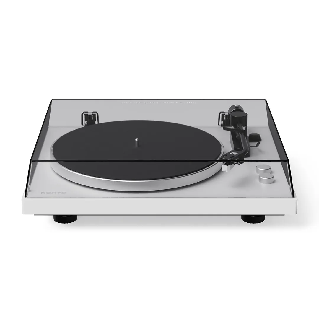 Kanto OBI3 (Gen.2) Belt Drive Turntable with Bluetooth 5.3 & Preamp - Black, White, Walnut, Blue or Green - Image 6