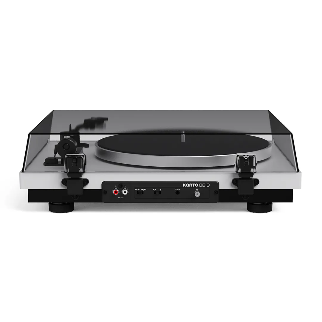 Kanto OBI3 (Gen.2) Belt Drive Turntable with Bluetooth 5.3 & Preamp - Black, White, Walnut, Blue or Green - Image 9