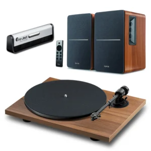 Pro-Ject E1.2 Phono + Edifier R1280DBs